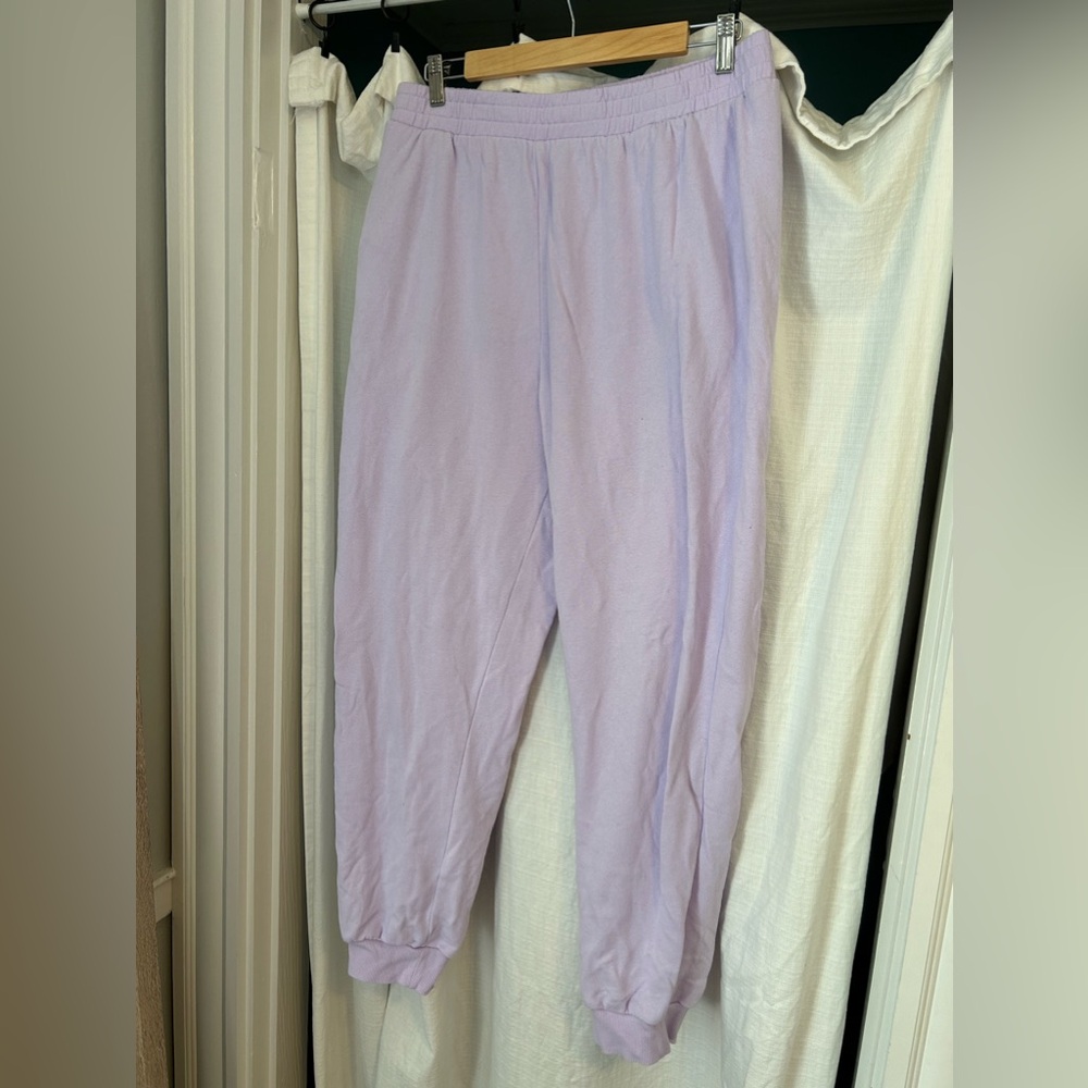 Purple Target sweatpant joggers size L